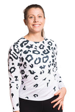 Load image into Gallery viewer, UV ACTIVE SHIRT SNOWLEOPARD BLACK