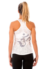 Load image into Gallery viewer, RACERBACK TANK OM GREYWHITE